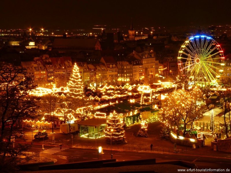 Erfurter Weihnachtsmarkt 2015 - ERFURT-Touristinformation.de