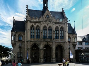 Rathaus auf dem Erfurter Fischmarkt